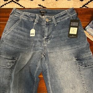 True Religion Vintage Light Blue Carpenter Jeans